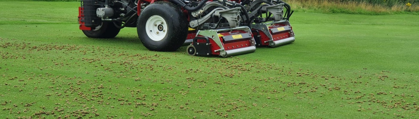 Micro-Core aeration - the solution for irate golfers?