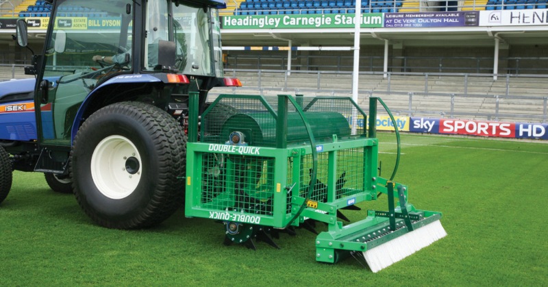 The benefits of aerating grassed areas