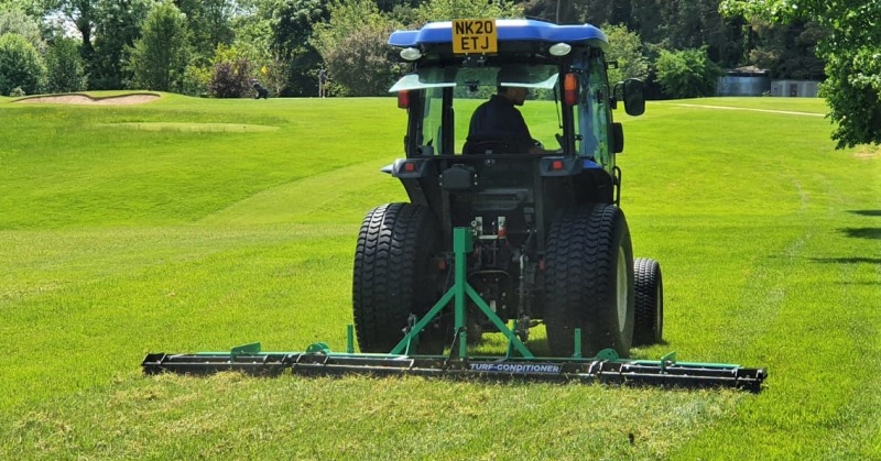 GreenTek’s new solution for nap and thatch on fairways